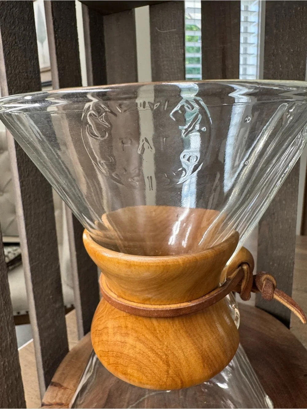 Chemex Green Stamp Embossed Patent 2241368 PourOver Coffee Maker 8 Cup